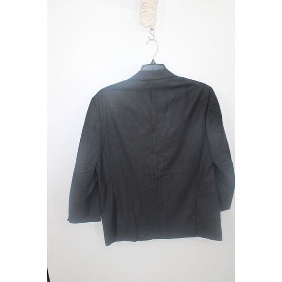 PAUL BETENLY GRAY STRIPE THOMAS 44R SUIT COAT & FLORENCE PANT 38R INSEAM 26.5 - Picture 11 of 15